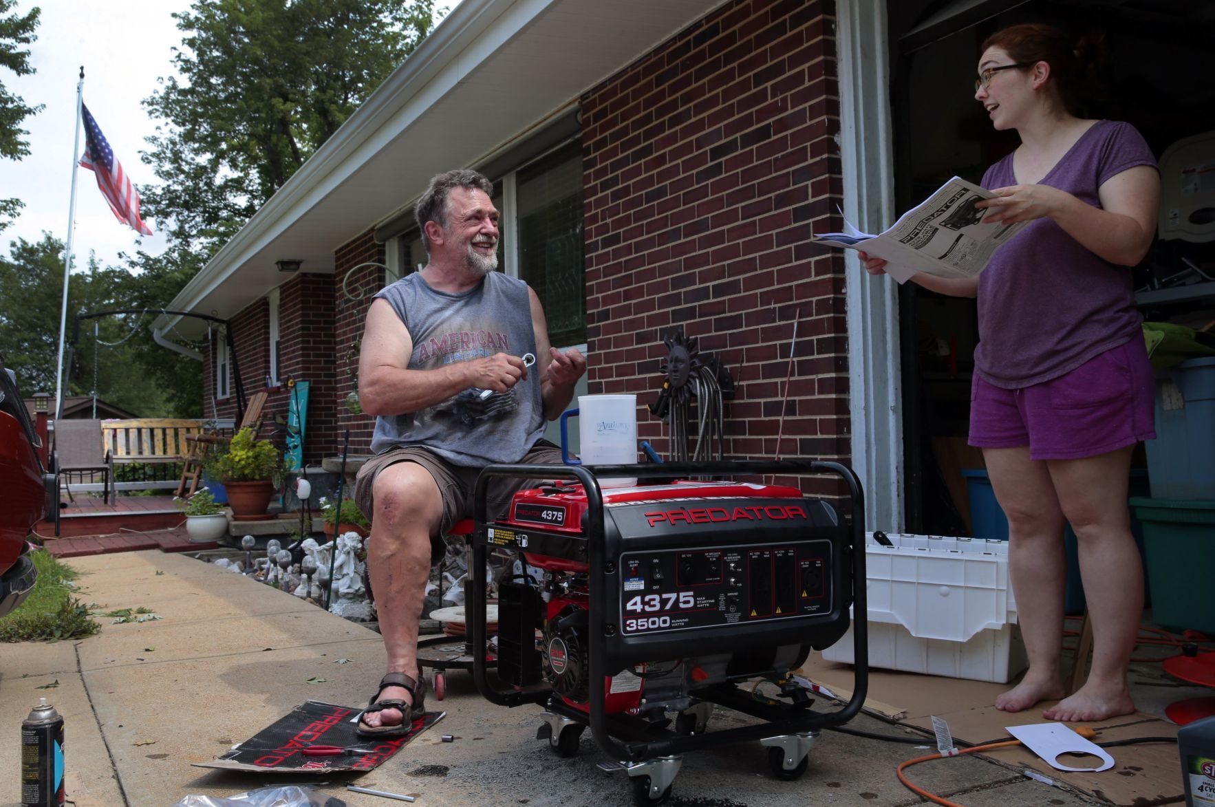 Storms leave many without power